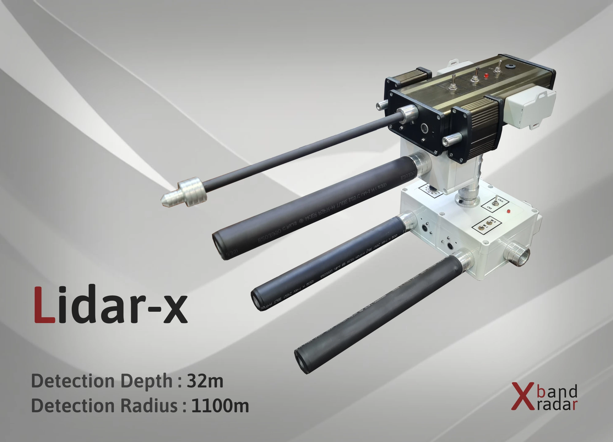 Lidar-x metal detector